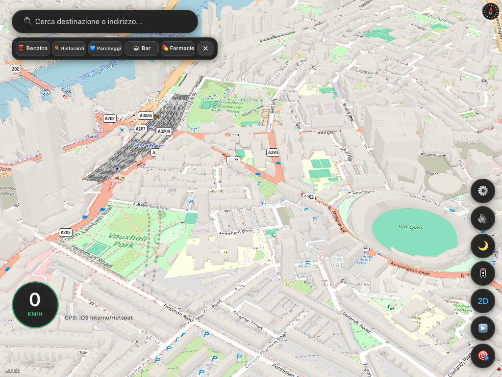 NavigatorOSM High-Density City Navigation in London
